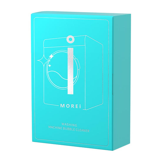 How to use the MOREi washing machine bubble cleaner?