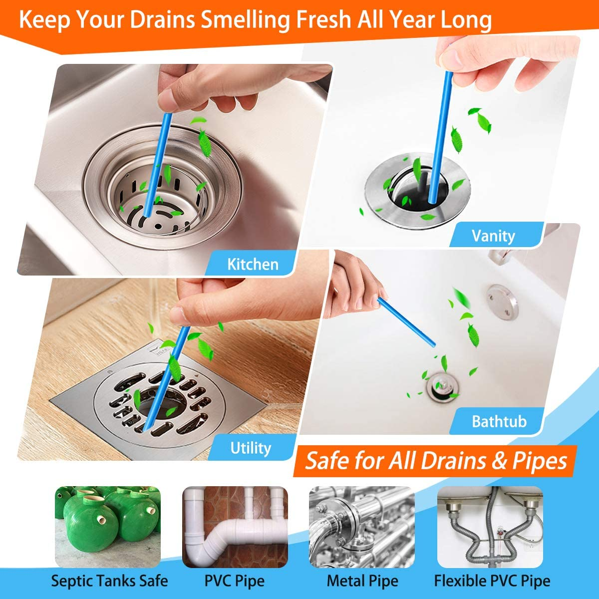 MOREi Pipe Cleaning Rods - MOREi Home Supplies